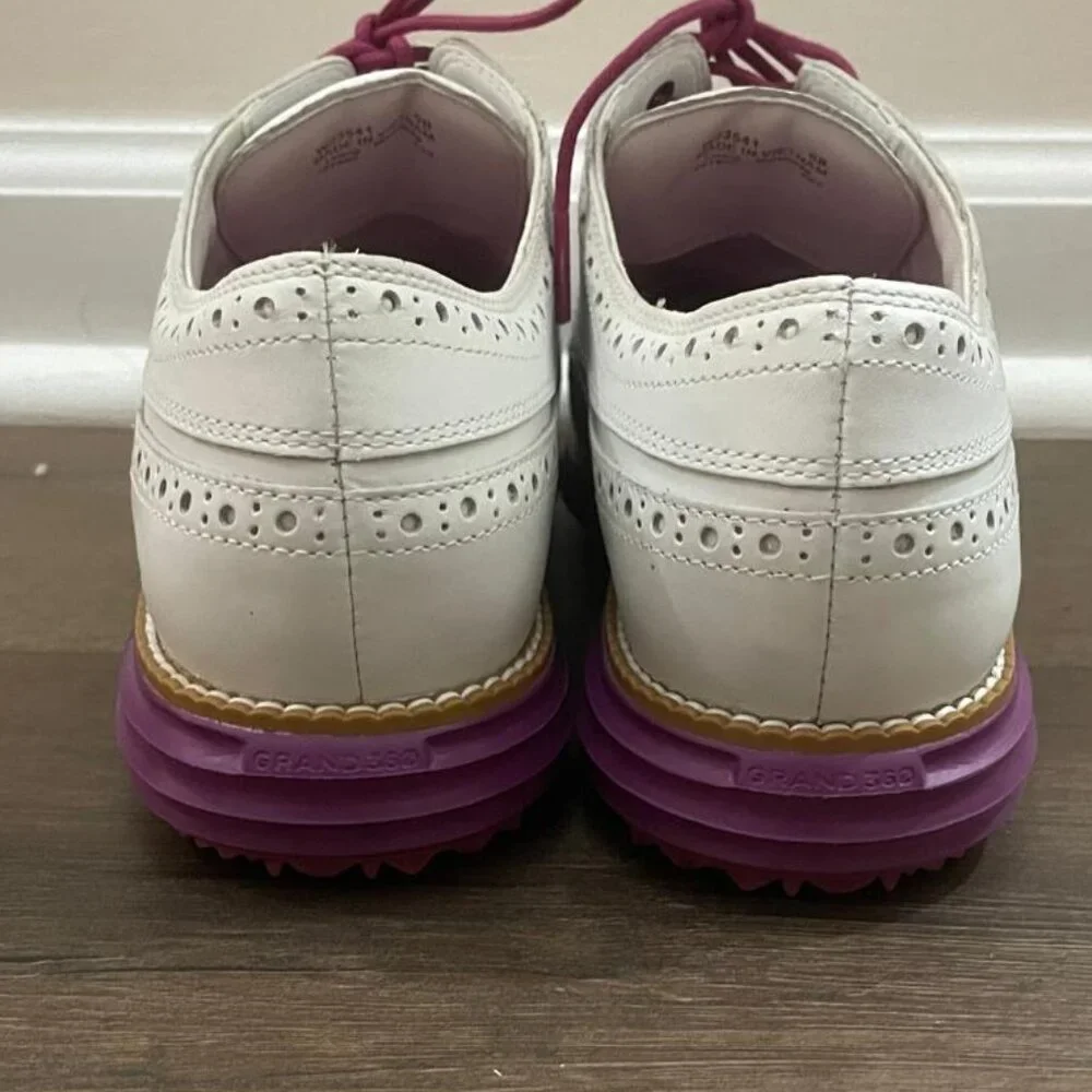 Cole Haan Women’s Zerogrand OG Wingtip Oxford Golf Shoes- Size 9 - Picture 2 of 6